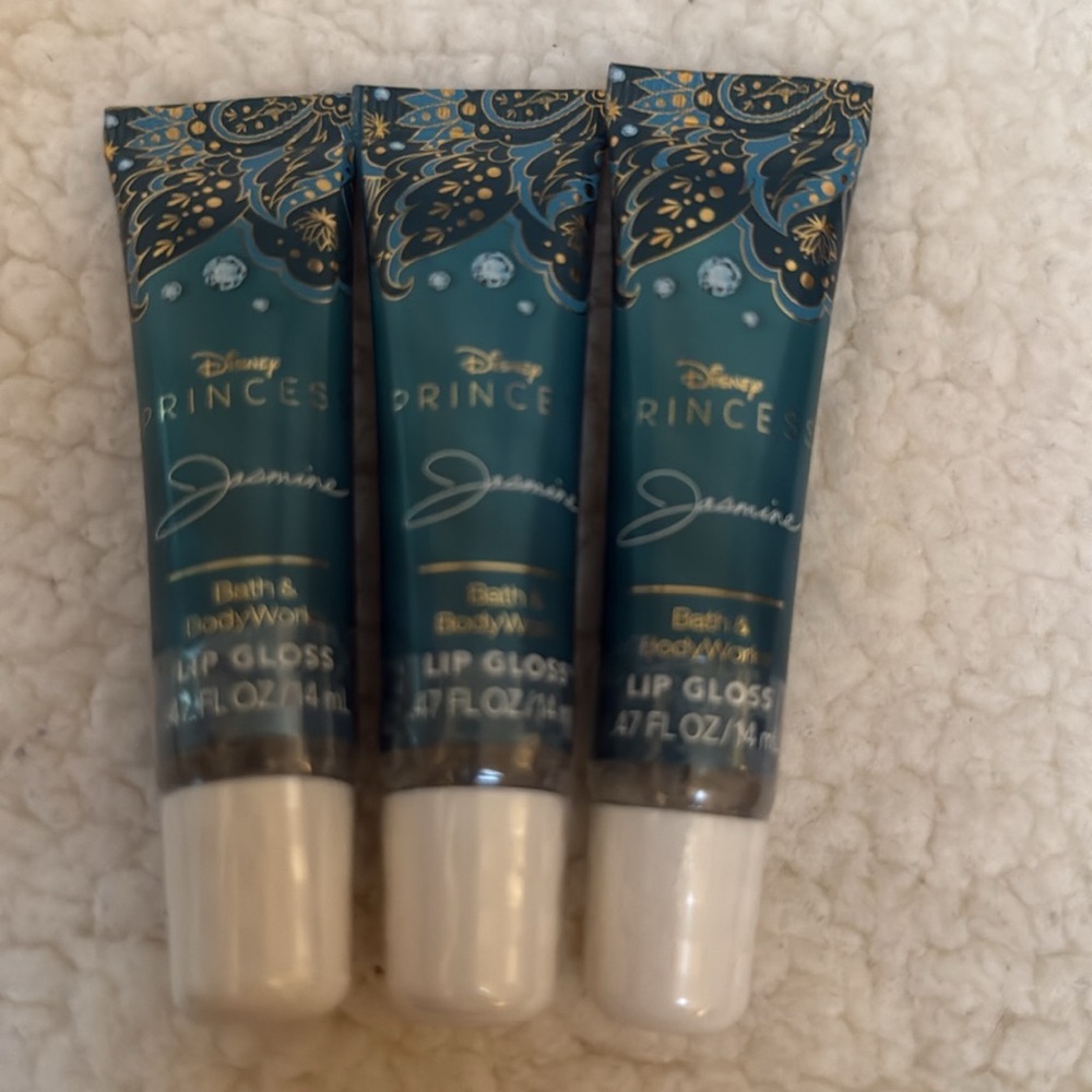 BBW 3pc Princess Jasmine  lip gloss